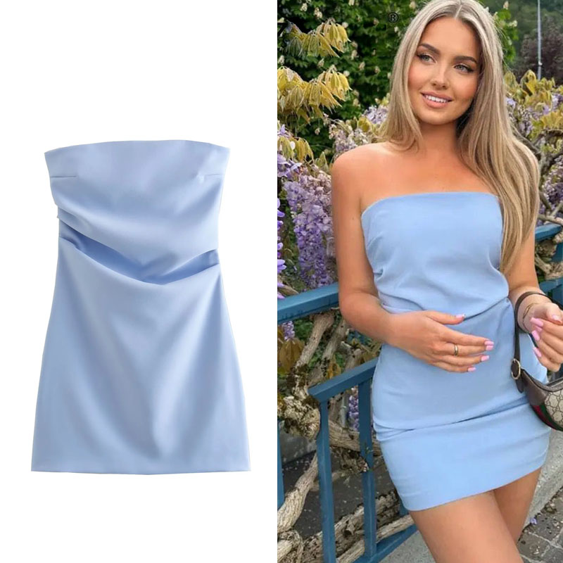 HXAO Dress Women Off Shoulder  - Summer Zara 评论和价格