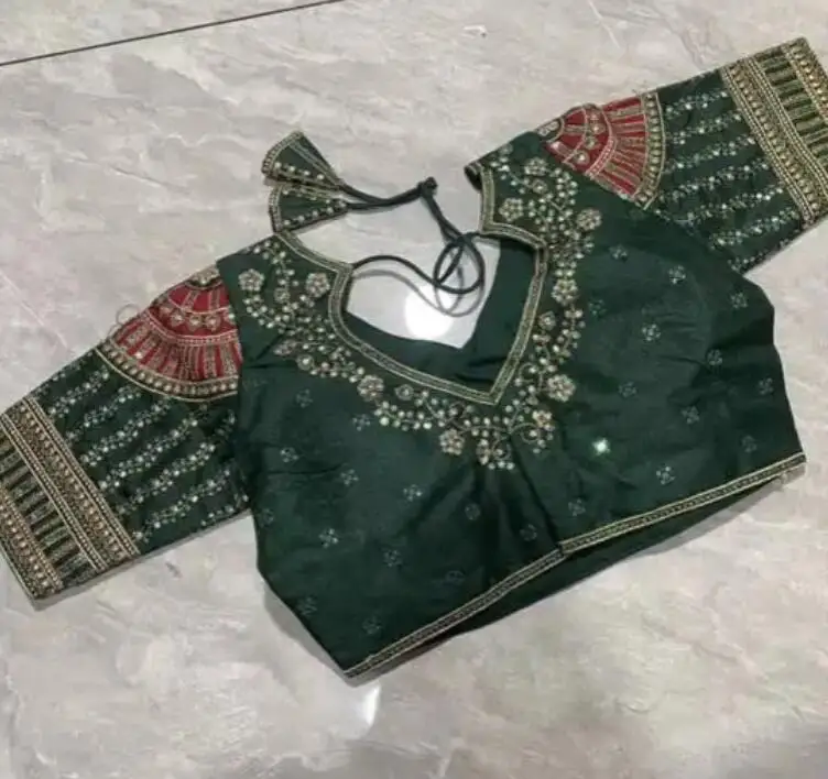 Traditional Indian Sari Top Wo - Summer Clothing Pakistan 评论和价格