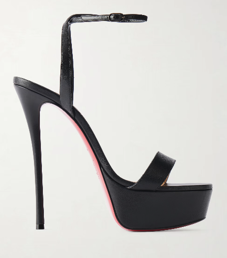 Metallic Leather Platform Stil - Summer Clothing Stores 评论和价格