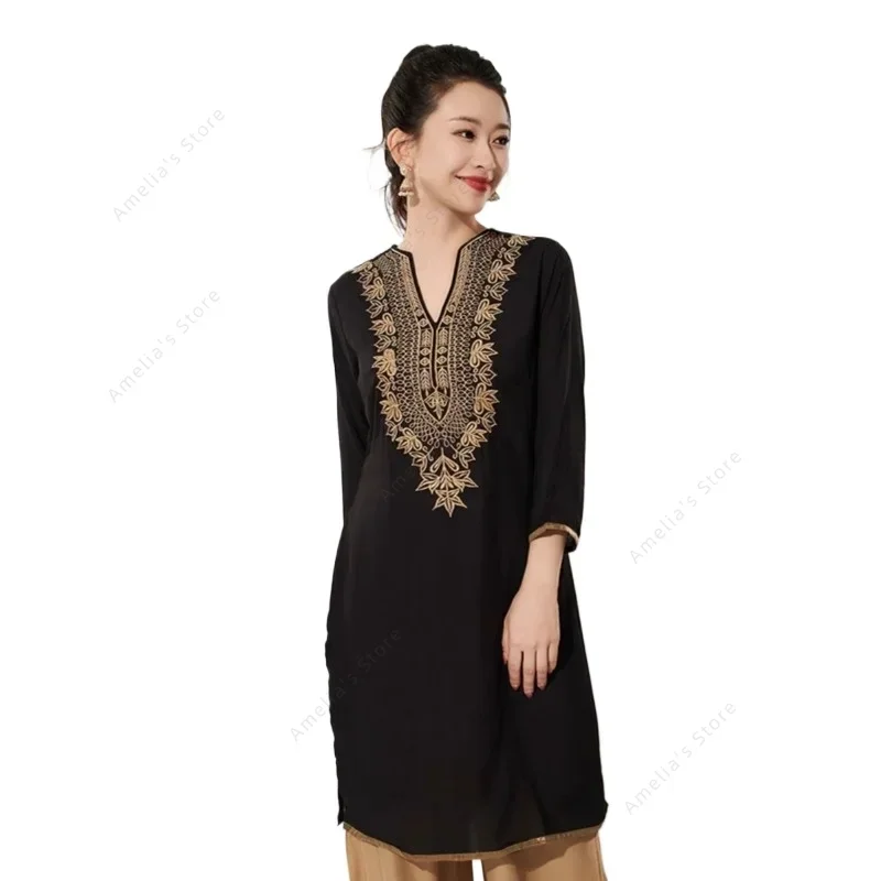 Women's Indian Traditional Emb - Summer Clothing Pakistan 评论和价格