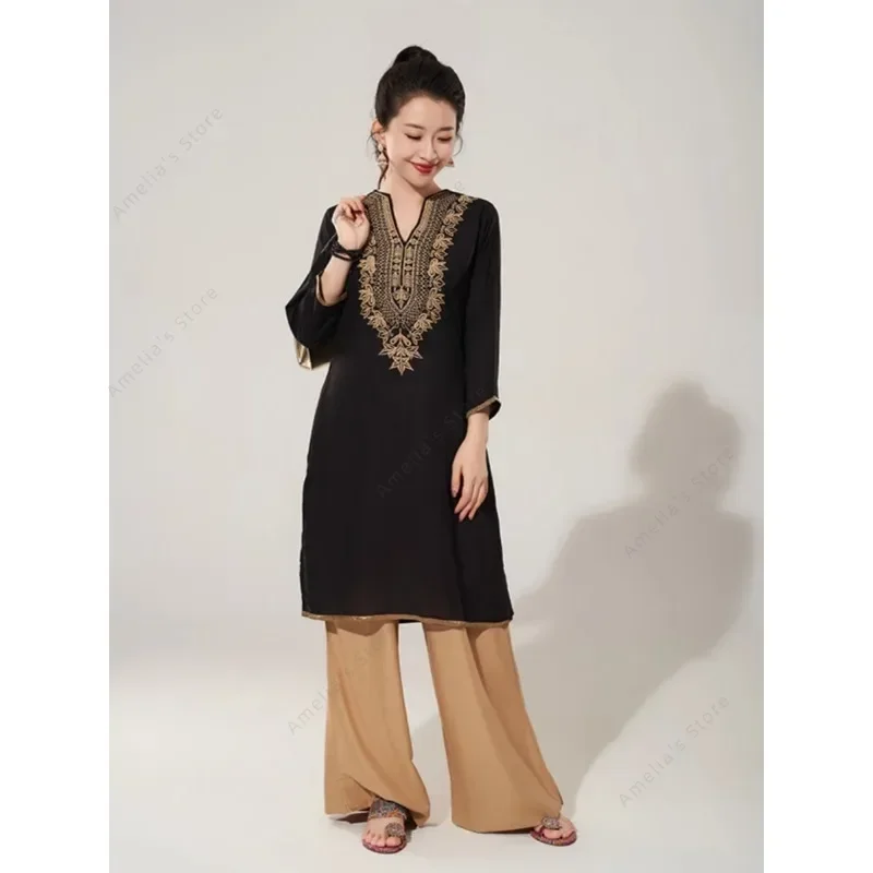 Women's Indian Traditional Emb - Summer Clothing Pakistan 评论和价格
