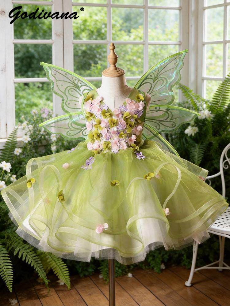 Sweet Baby Girls Butterfly Win - Summer Clothing Baby Girl 评论和价格