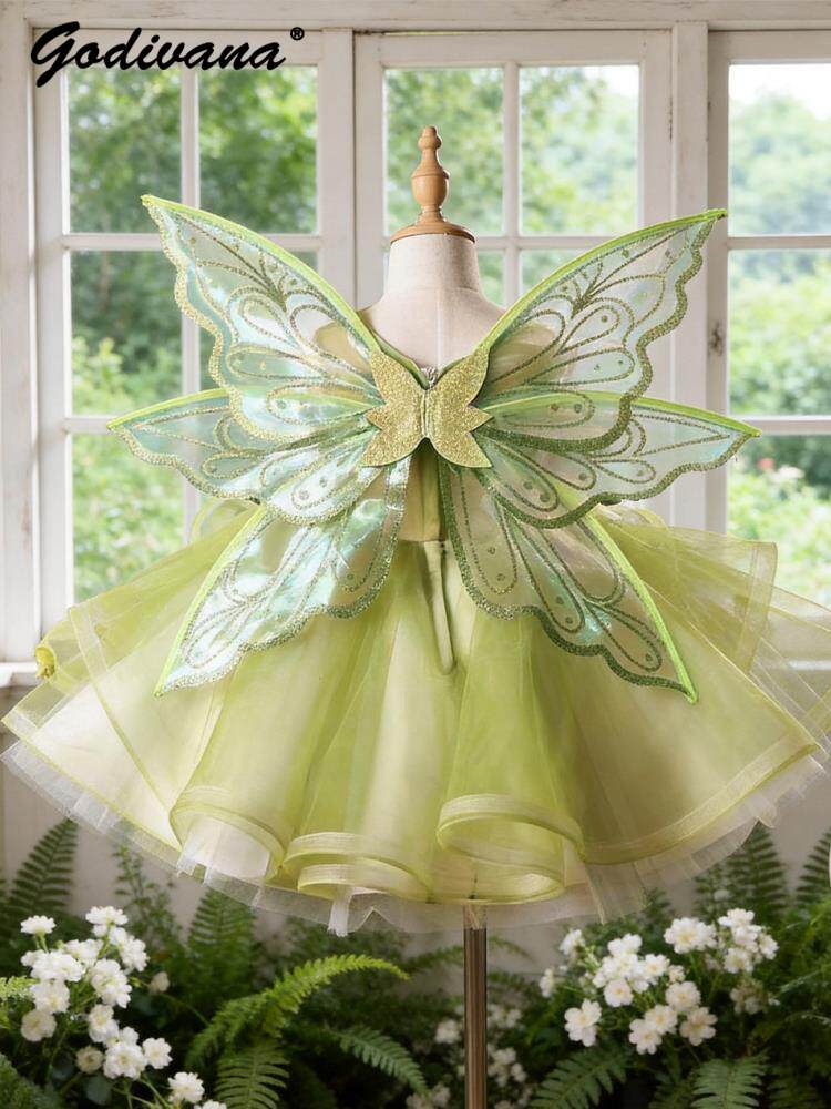 Sweet Baby Girls Butterfly Win - Summer Clothing Baby Girl 评论和价格