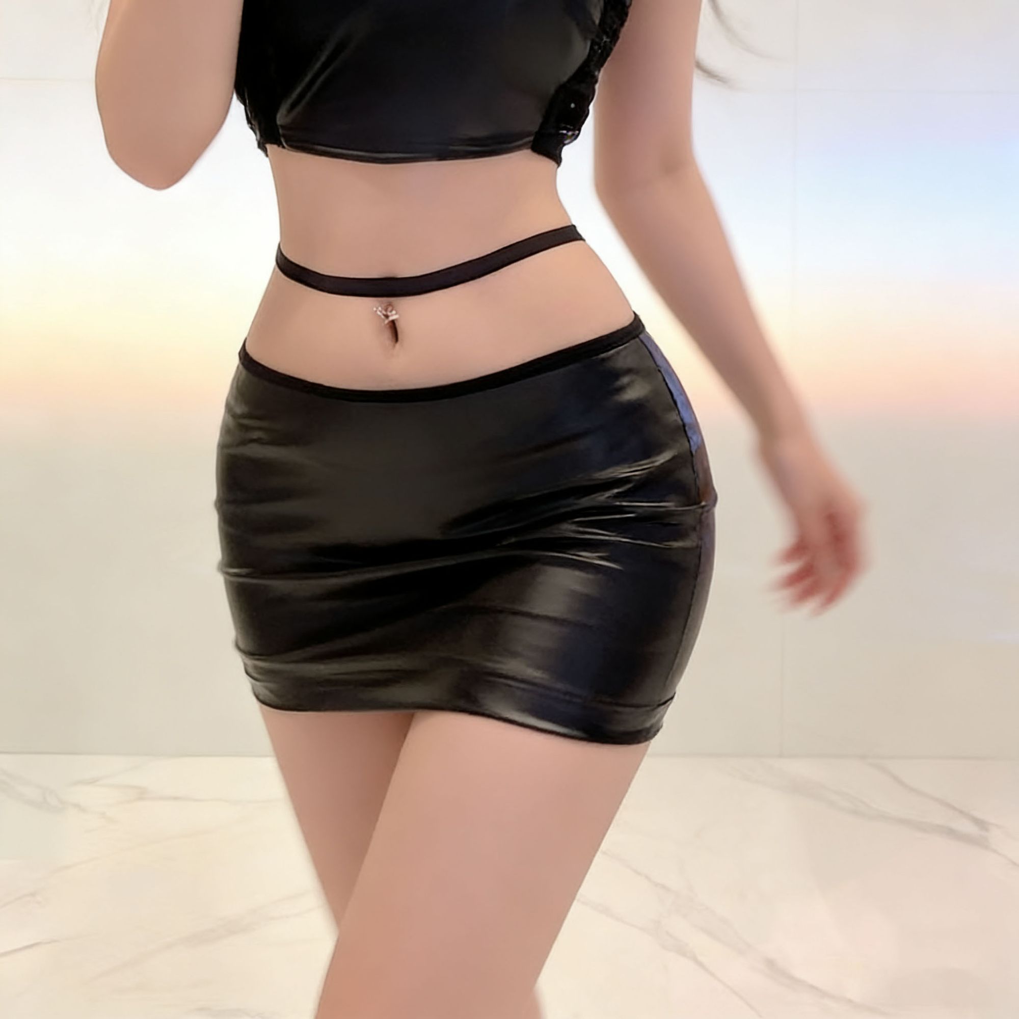 Korean Fashion Sexy Women Temp - Summer Clothing Wraps 评论和价格
