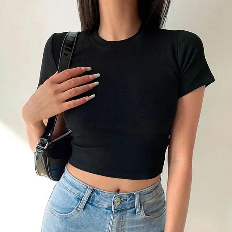Short Sleeve T-Shirt Women Sol - Summer Zara 评论和价格