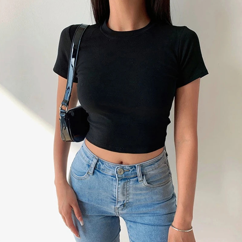 Short Sleeve T-Shirt Women Sol - Summer Zara 评论和价格