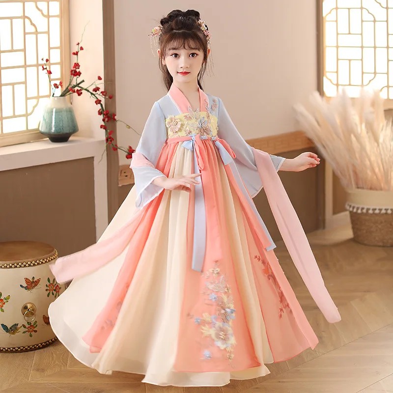Summer Children Hanfu Dresses  - Summer Clothing Baby Girl 评论和价格