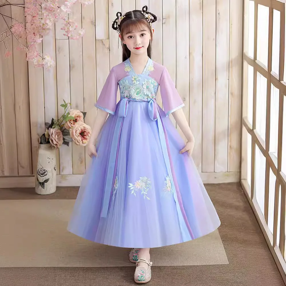 Summer Children Hanfu Dresses  - Summer Clothing Baby Girl 评论和价格