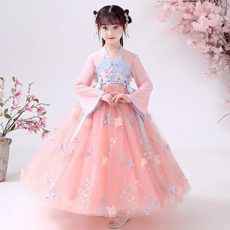 Summer Children Hanfu Dresses  - Summer Clothing Baby Girl 评论和价格
