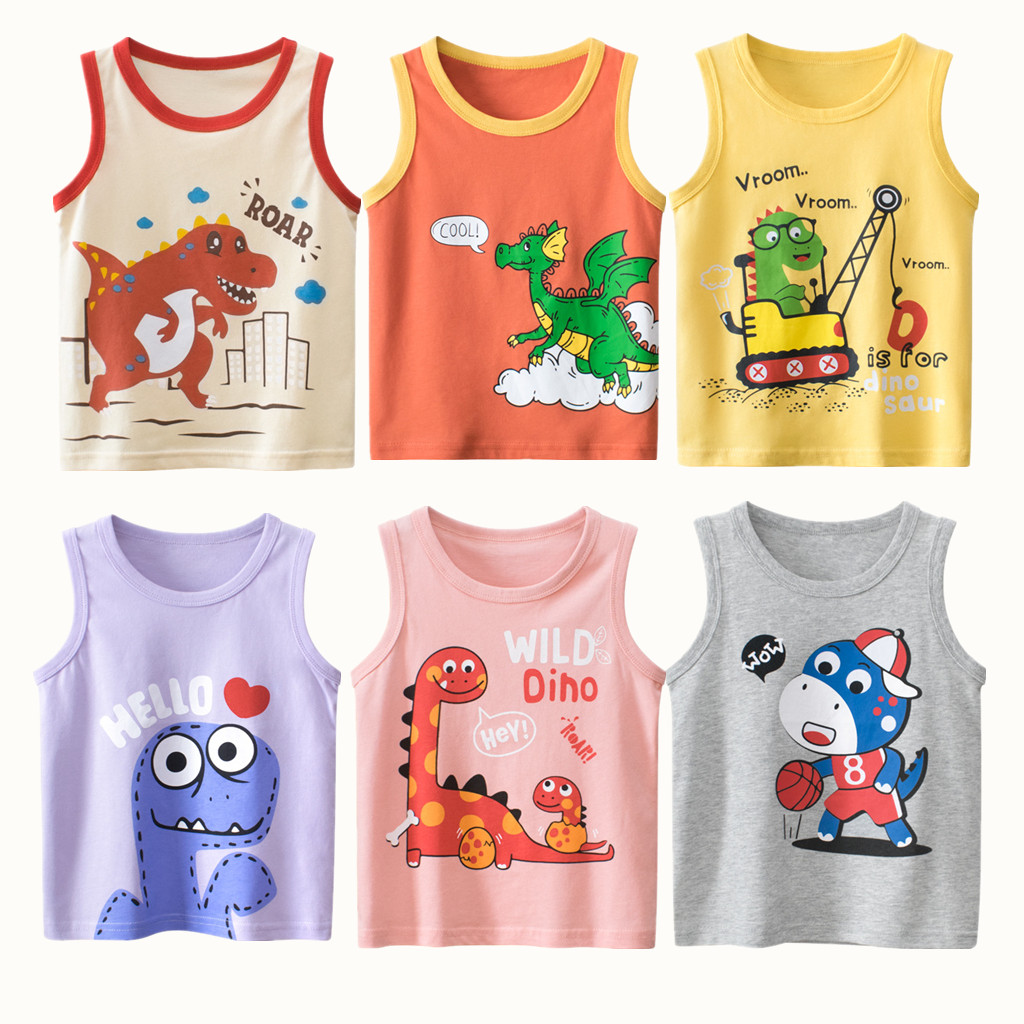 2023 Summe Children Vests for  - Summer Clothing Baby Girl 评论和价格