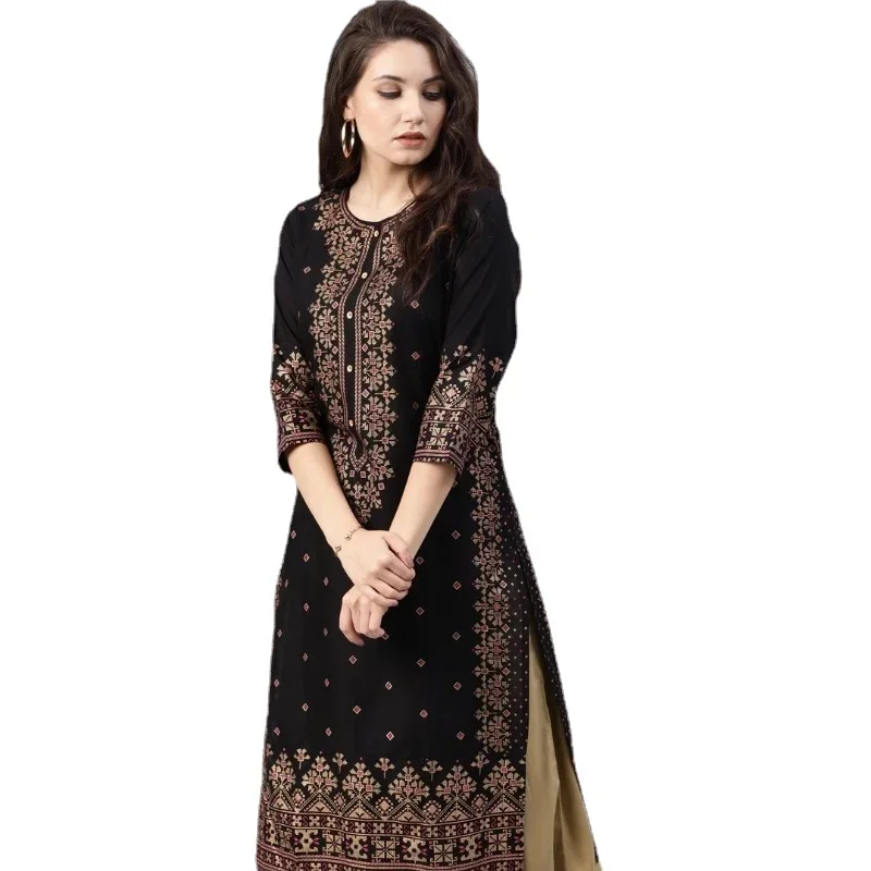 Indian Dress Kurtas for Women  - Summer Clothing Pakistan 评论和价格