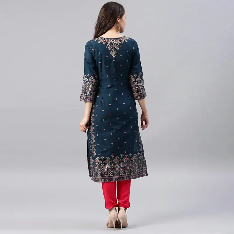 Indian Dress Kurtas for Women  - Summer Clothing Pakistan 评论和价格