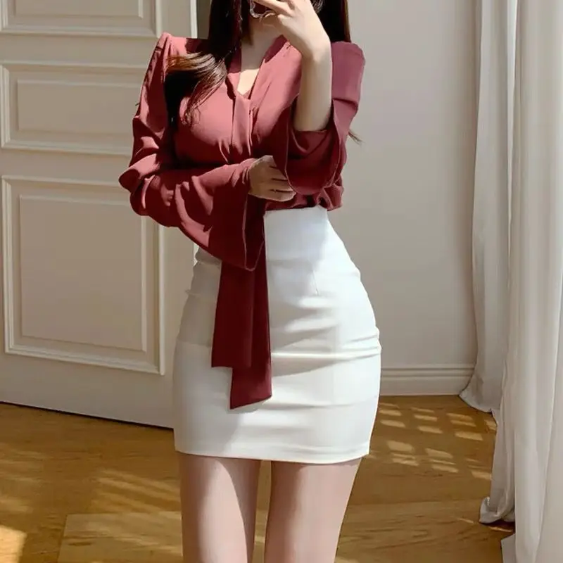 Women's Skirt Tight Female Ski - Summer Clothing Wraps 评论和价格